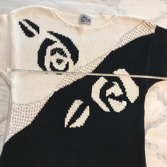 Vintage cotton sweater - Picture 3 of 4